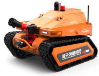 消防滅火機器人 （第2代，油動液壓、150進口消防水炮）
